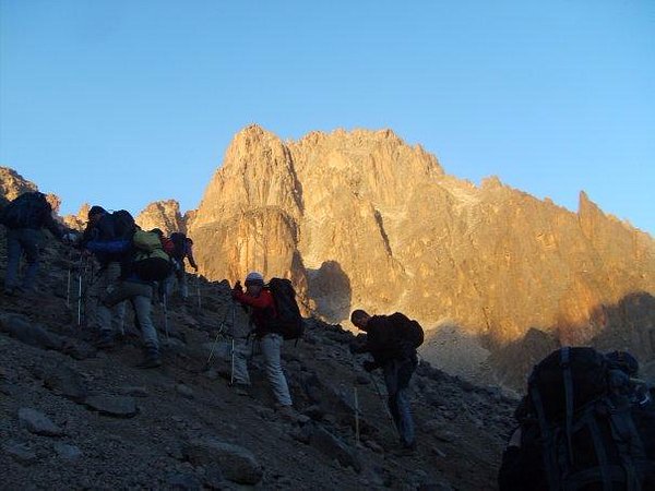 3 days Mount Kenya Climbing Sirimon route