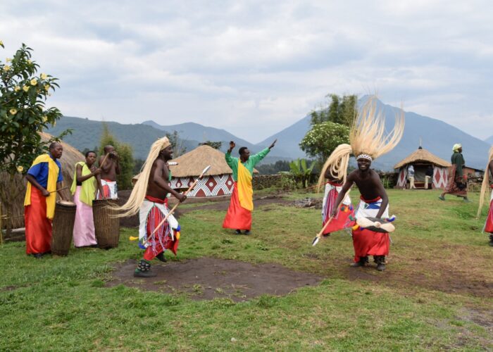 cultural dance on a 9 days rwanda cultural experience plus gorilla trekking