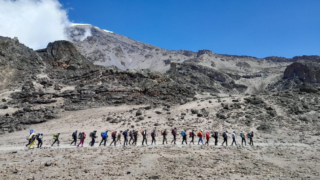 7 days Mount Kilimanjaro trekking Lemosho route