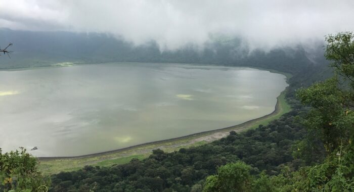 Empakai crater in Ngorongoro