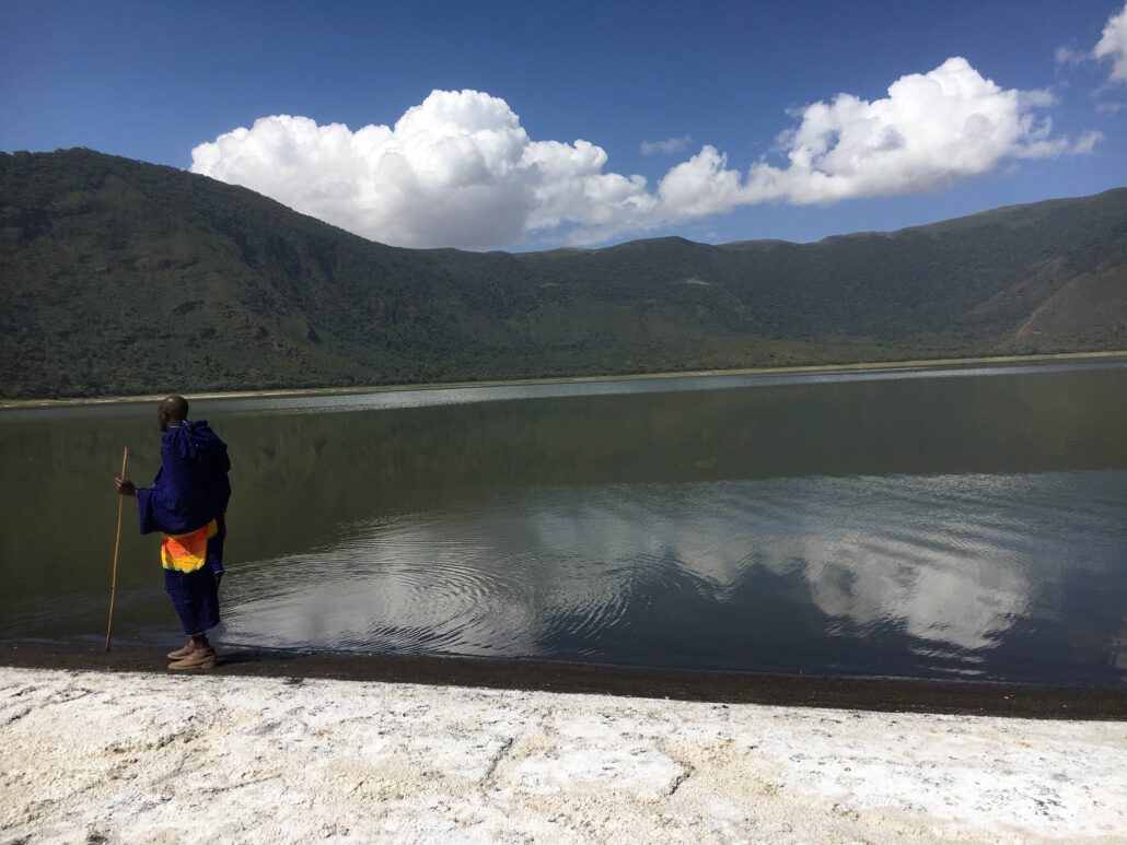 Empakaai crater in Ngorongoro